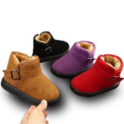 China Wholesale Durable Warm And Soft Waterproof Mid-Calf Snow Boots For Kids for sale