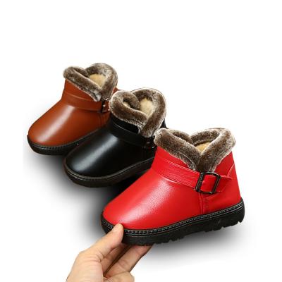 China Wholesale Durable Warm And Soft Waterproof Mid-Calf Snow Boots For Kids for sale