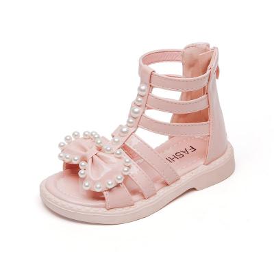 China Girls' sandals durable 2020 new summer children's Roman style casual shoes girls fashion princess shoes for sale