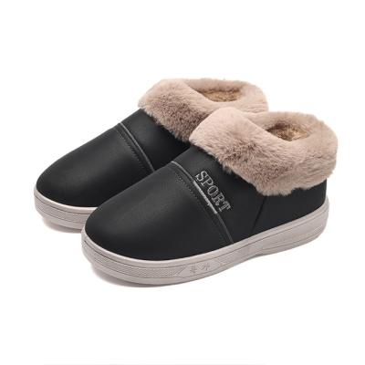 China Wholesale Men's Cotton Winter Thick Soled Anti-Skid Shoes Non Slip Cotton Home Shoes for sale