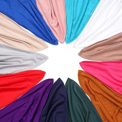 China High Quality Plain Cotton Daily Life RTS Modal Islamic Hijab Rollover Protective Device Islam Scarf For In Muslim Women Turkish Line for sale