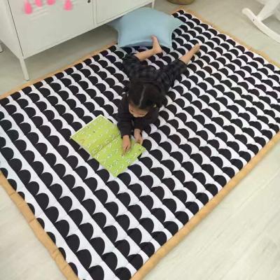 China Infant Cartoon Mat Playmat Blanket Play Game Crawling Mat Soft Rug Baby Educational Toy Playmats For Baby YUYOUG for sale