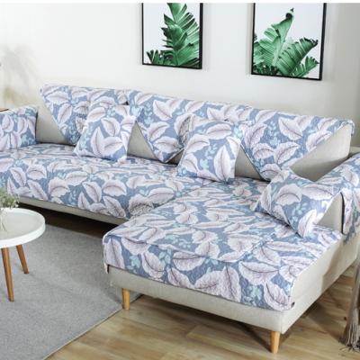 China Traditional Chinese Shape 16 Solid Color Slipcovers Home and Living Sofa Cover 1/2/3/4 Seat L Shape Recliner Protector Cover Set for sale