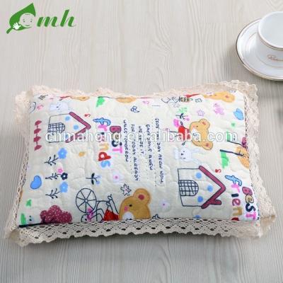 China 100% Cotton Anti-Apnea Custom Printing Wholesale And Retail Baby Pillow Case for sale