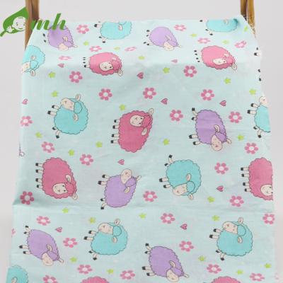 China Pure cotton double platform printing gauze fabricPure gauze garment blanket baby blanket printing cotton double platform gauze baby comforter fuse for sale