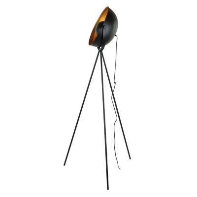 China Nordic Post Modern Style Tripod Lighting Black Color Antique Floor Lamps Standing Light For Living Room for sale