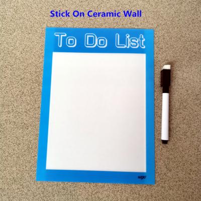 China No Residue Self Adhesive Whiteboard Paper ODM Washable Dry Erase Board for sale