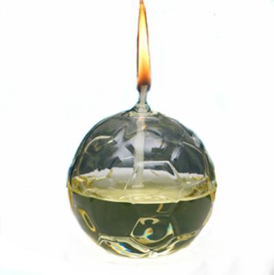 China All new design wholesale and high quality soccer shaped glass kerosene lamp with competitive price for sale