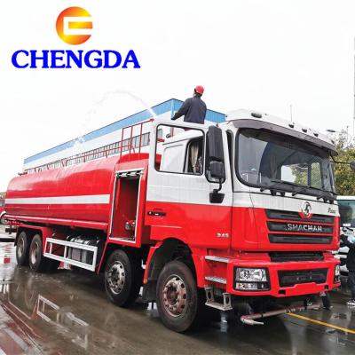 China Haul All New Shacman 8x4 12 Wheeler Diesel Water Truck Tanker for sale