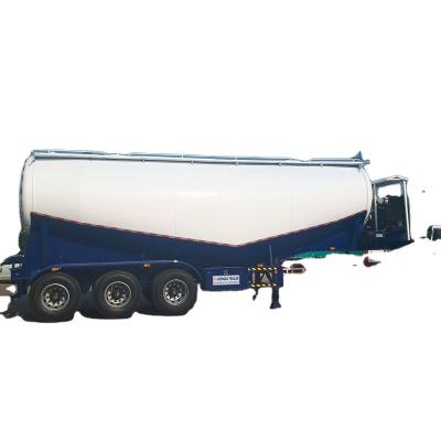 China Brand New China 3 Axle 55Cbm Bulk Cement Trailer Truck Semi Trailer for sale