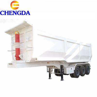 China Heavy Duty Truck Tipper Hydraulic Cylinder Dump Trailer for sale