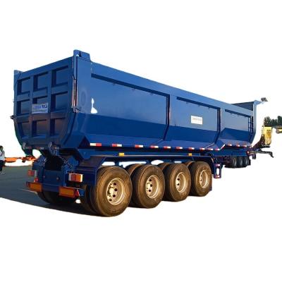 China New 4 Axle Dump Semi Trailer For Sale From Chengda for sale