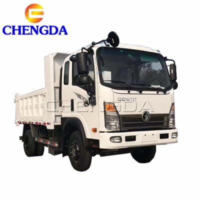 China All New Right Hand Driving 3 Ton Small Dump Truck For Sale < 4L for sale