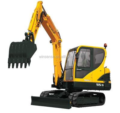 China China Carter Brand 4.5 Tons Small Mini Digger Mini Crawler Excavator For Sale 0.6m3 for sale