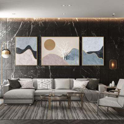 China High Quality Modern Crystal Decorative Painting 3 Panel Wall Decor for sale