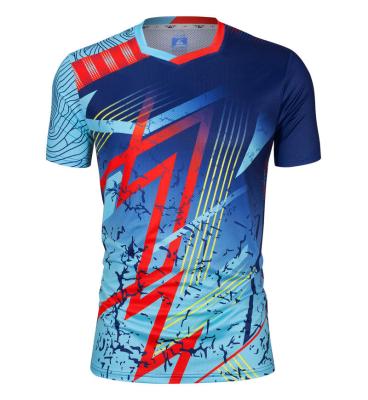 China Breathable Gym Sports Shirts O-Neck Workout Quick Dry Compression Jogging Slim Fit Men Running T-shirts for sale