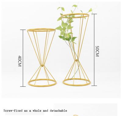 China Hot Minimalist Hydroponic Home Office Flower Vase Plant Stand Flower Vase Mini Greenhouse Plant Holder Metal Sales Desktop Hydroponic Vase Decoration for sale