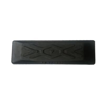 China Excavator Spare Parts High Quality Mini Excavator Accessaries Natural Rubber Micro Track Pad Excavator Rubber Track Pad for sale