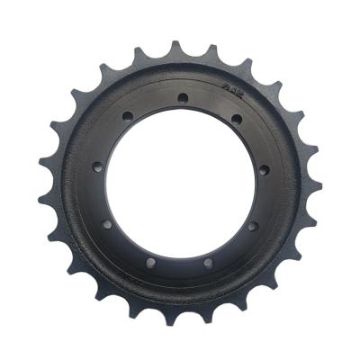 China Undercarriage Parts High Quality Mini Excavator Undercarriage Parts Sprocket KX15 YM17 SY16 PC18 E17 Drive Sprocket For Micro Excavator for sale