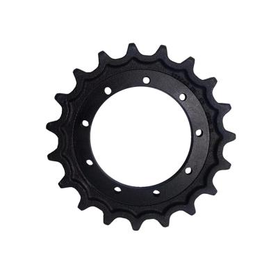 China Mini Excavator Undercarriage Parts Sprocket Drive Sprocket YM15 YM17 YM20 YM27 YM30 Undercarriage Parts For Micro Excavator With Long Service Time for sale