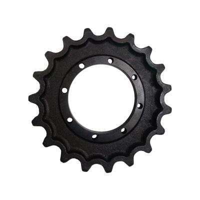 China Undercarriage Parts Mini Excavator Sprocket YM15 YM17 YM20 YM27 YM30 Drive Ring With Long Service Time Undercarriage Parts Construction Works for sale