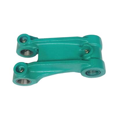 China Building material shops excavator parts for kubota U-15 idler wheel track roller KX15 H-link connector lower support arm for mini excavator for sale