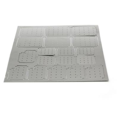 China Industry OEM ODM Sheet Metal Precision Stamping Aluminum Plates With Screw Holes And Nut Assemble for sale