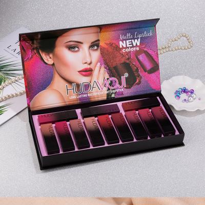 China Vegan Lipstick Makeup Up Moisturizing Gift Label Lipstick Long Lasting Makeup Set - Square Tube Lipstick Set for sale