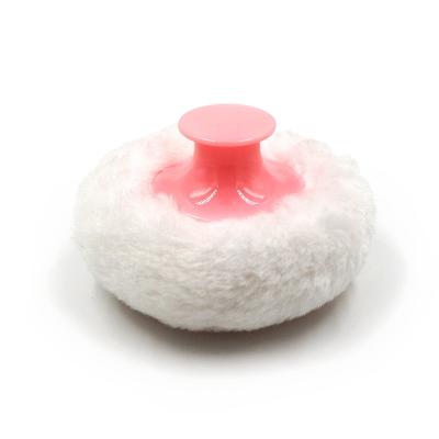 China Soft Beauty Skin-Friendly Soft Beauty Mushroom Polypropylene Villus Makeup Sponge Cosmetic Dry Puff With Handle For Powder for sale