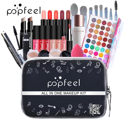 China Wholesale High Quality Colorful Makeup Kit Professional Cosmetics Makeup Face Beauty Suit Sets For Women for sale