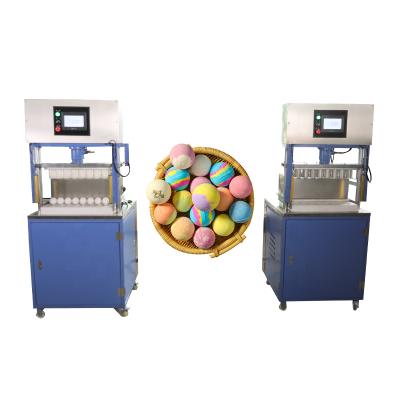 China To make different size different shape bath bomb China manufacturer automatic skin care bubble bath bomb fizzy press machine for kids and women for sale