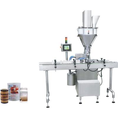 China Chemical Powder Filling Bottle Sachet Machine Touch Screen Semi Automatic Operation 304 Stainless Steel for sale