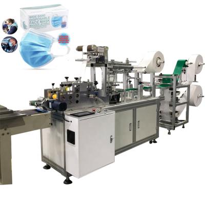 China Use Nonwoven Fabric To Form Face Mask Wide Slice Bandage 3 Ply Medical Face Mask Making Machine for sale