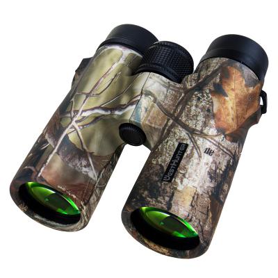 China WESTHUNTER BW-2C HD 10X42 Binoculars Long Range Camouflage Handheld Binoculars Telescope Optical Material For Outdoor Hunting 150x130x53mm for sale