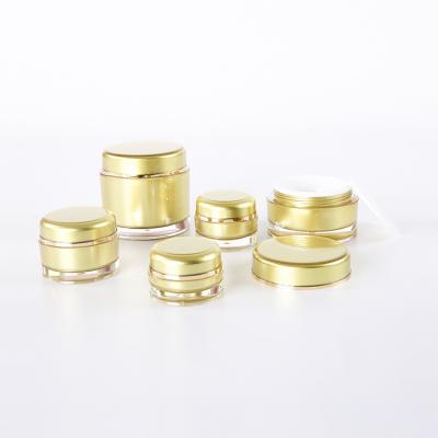 China High Quality Durable Skin Care Creams Using Various Luxury Cosmetic Acrylic Containers for sale