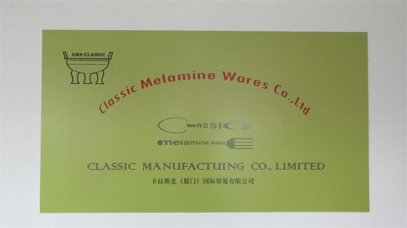 Verified China supplier - Classic (Xiamen) Melamine Wares Co., Ltd.