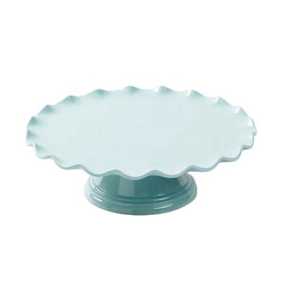 China Durable Plastic Display Melamine Cup Cake Stand Wedding for sale