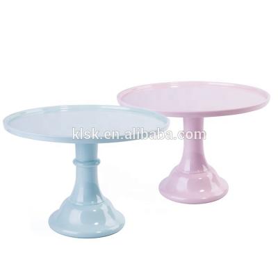 China Minimalist Customized Color Party Wedding Decoration Melamine Cake Stand for sale