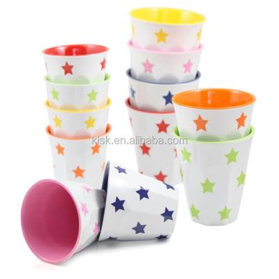 China Viable Design Custom Printing Wholesale Fashion Melamine Plastic Cup for sale