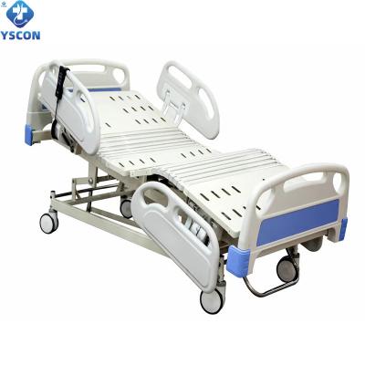 China Electric Hospital Bed Equipment Cheap Price 5 Functions Medical Electric Hospital Care Bed For Patient for sale