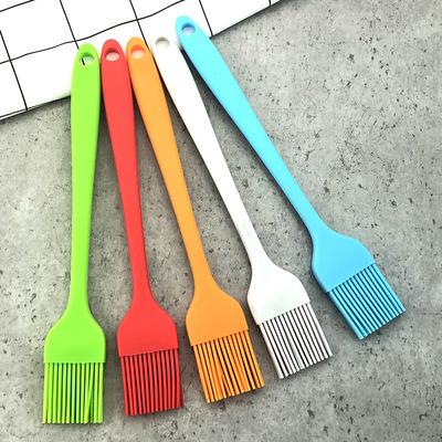 China Sustainable Silicone Brush Pastry Basting BBQ CakesNon-Stick Silicone Butter Oil Brush BBQ Kitchen Accessories Baking Supplies for sale