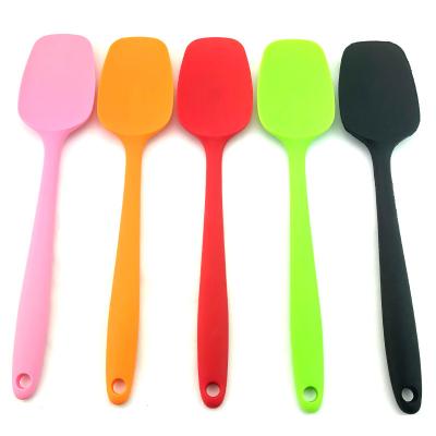 China Viable High Quality Silicone Non-Stick Spatulas Adjust Scraper Heat Resistant Rubber Spatula for Cooking and Pastry Butter for sale