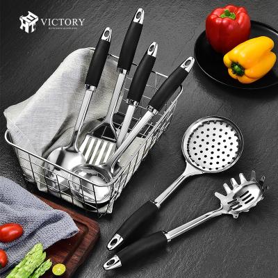 China Hot Sale Home Viable Kitchen Accessories Custom Modern Stainless Steel Kitchen Tools Cookware Set for sale