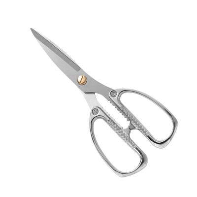 China Universal Kitchen Shear Stainless Steel Household Scissors Kitchen Cooking Scissors Handle Zinc Alloy Durable for sale