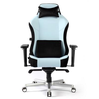 China Factory custom logo cheap commercial ergonomic leather gamer chair rotation game for sale