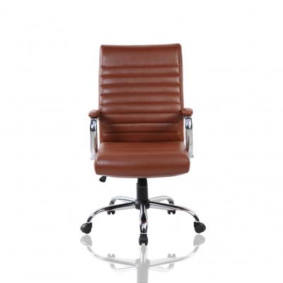 China Hot Sale PU Leather Computer Chair Ergonomic Rotation Executive Office Manager Chair for sale