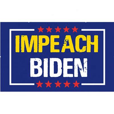 China Election Factory Custom 3*5ft Polyester Trump 2024 Flag Attack Biden Flag For Election Promotion for sale