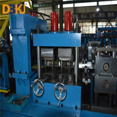 Cina 0-15m/min Purlin Roll Forming Machine Purlin Making Machine PLC Touch in vendita