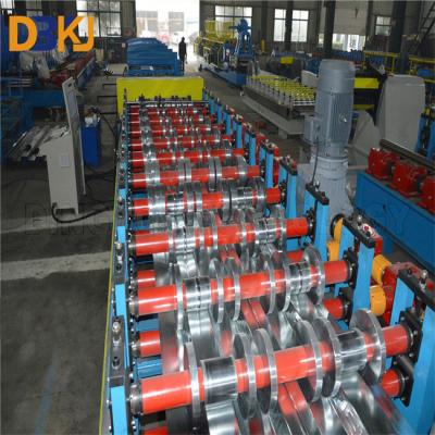 China 8-10T Deck Floor Roll Forming Machine 4KW 85mm Schachtdurchmesser zu verkaufen