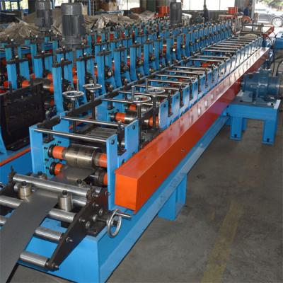 Cina 22kW Rack Vertical Roll Forming Machine PLC Storage Rack Roll Forming Machine in vendita